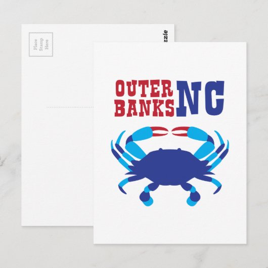 Außenbanken Postkarte (Vorne/Hinten)