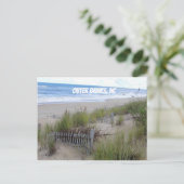 Außenbanken Sanddünen Postkarte (Stehend Vorderseite)