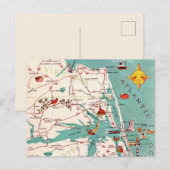 Außenbanks Kitty Hawk Postkarte (Vorne/Hinten)