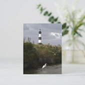 Außenbanks Leuchtturm Postkarte (Stehend Vorderseite)