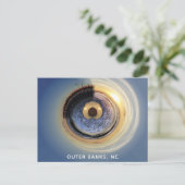 Außenbanks North Carolina OBX Avalon Angelpunkt Postkarte (Stehend Vorderseite)