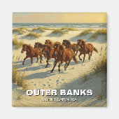 Außenbanks North Carolina Reise Magnet (Vorne)