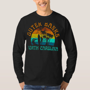 Außenbanks North Carolina Surf Beach Surfer Obx T-Shirt