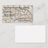 Außenbau Visitenkarte (Vorne/Hinten)