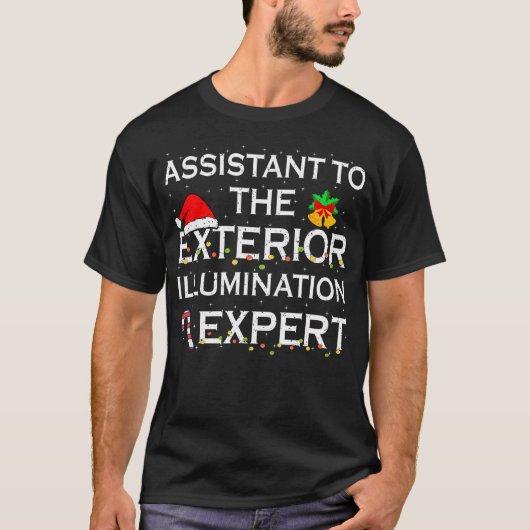 Außenbeleuchtung Experte Weihnachtsbeleuchtung Dek T-Shirt (Vorderseite)