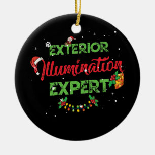 Außenbeleuchtung Experte Weihnachtsdekorator Keramik Ornament