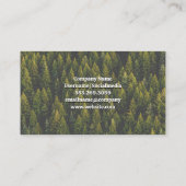 Außenbereich | Hiker-Logo | Forst Visitenkarte (Rückseite)