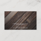 Außenbereich III Visitenkarte (Rückseite)