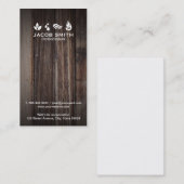 Außenbereich Visitenkarte (Vorne/Hinten)