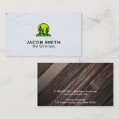 Außenbereich | Wein | Weinberg Visitenkarte (Vorne/Hinten)