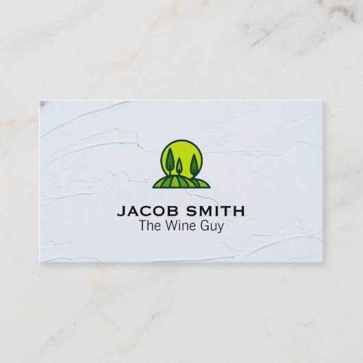 Außenbereich | Wein | Weinberg Visitenkarte (Vorderseite)