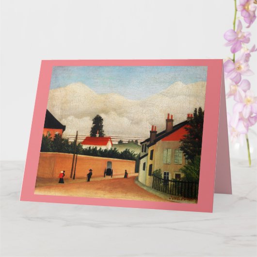 Außenbezirke von Paris, Henri Rousseau Karte (Orchidee)