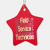 Außendiensttechniker Keramik Ornament (Links)