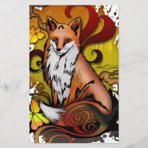 Außenfuchs Briefpapier