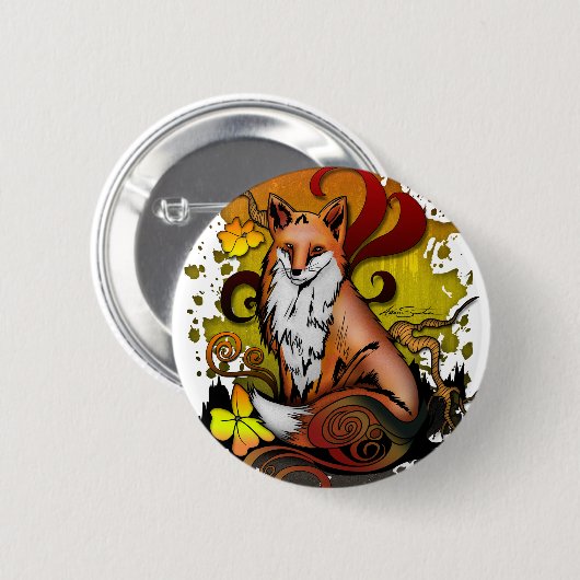 Außenfuchs Button (Vorne & Hinten)