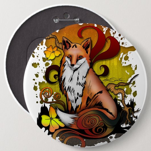 Außenfuchs Button (Vorne & Hinten)