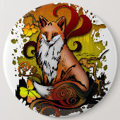 Außenfuchs Button (Vorderseite)