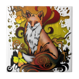 Außenfuchs Fliese