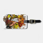 Außenfuchs Gepäckanhänger (Vorderseite horizontal)