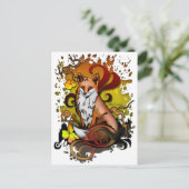 Außenfuchs Postkarte (Stehend Vorderseite)