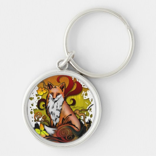 Außenfuchs Schlüsselanhänger (Vorne)