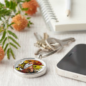 Außenfuchs Schlüsselanhänger (Seite)