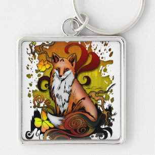 Außenfuchs Schlüsselanhänger