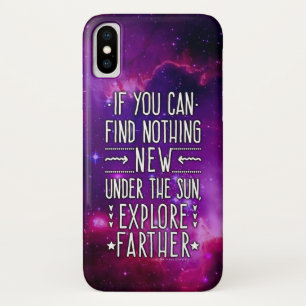 Außengalaxie / Nebula mit Erkundungswörtern Case-Mate iPhone Hülle