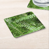 Außengrenzen I Grüne Natur Rechteckiger Pappuntersetzer (angewinkelt)