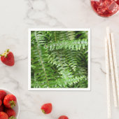 Außengrenzen I Grüne Natur Serviette (Beispiel)