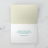 Außengrenzen und Muster 3 Bordkarte Dankeskarte (Innenseite)