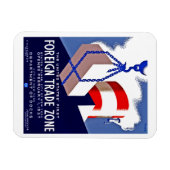 Außenhandelszone Magnet (Horizontal)