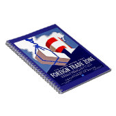 Außenhandelszone Notizblock (Rechte Seite)