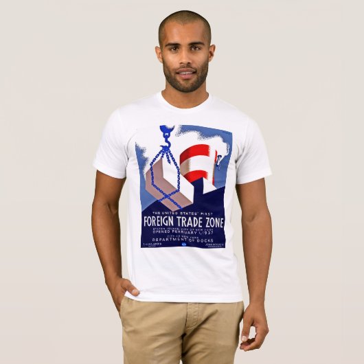 Außenhandelszone T-Shirt (Vorne ganz)