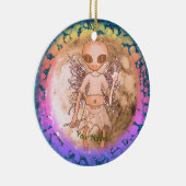 Außenirdisches Feenornament Keramik Ornament (Rechts)