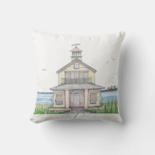 Außenkissen 16x16 Strandhaus-Kissen Kissen