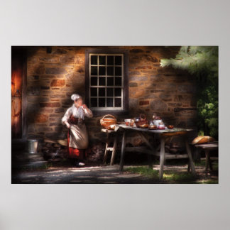 Außenküche Poster