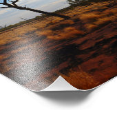 Außenlandschaft Fotodruck (Ecke)