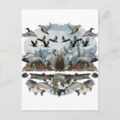 Außenleben Postkarte (Vorderseite)