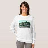 Außenluftaufnahme der französischen Hütte T-Shirt (Vorne ganz)