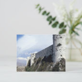 Außenmauer, Krak des Chevaliers, Syrien Postkarte (Stehend Vorderseite)
