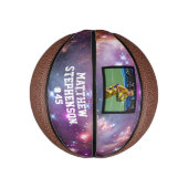 Außennebel Foto Basketball Ball (Vertikal)