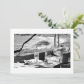 "AUSSENPARTY" KOMMT ZU EINER GEMEINSAMEN EINLAGE D EINLADUNG (Stehend Vorderseite)