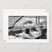 "AUSSENPARTY" KOMMT ZU EINER GEMEINSAMEN EINLAGE D EINLADUNG (Vorne/Hinten)