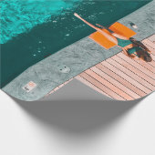 Außenpool Geschenkpapier (Ecke)