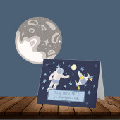 Außenraum Babydusche Vielen Dank Dankeskarte