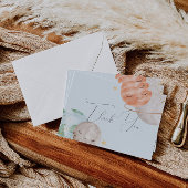 Außenraum Kinderdusche Danke Karte