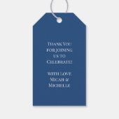 Außenraum Kinderdusche Galaxie Geschenkanhänger (Rückseite)