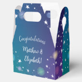 Außenraum Kinderdusche Galaxie Geschenkschachtel (Geöffnet)