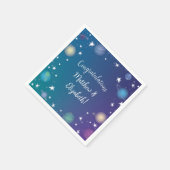 Außenraum Kinderdusche Galaxie Serviette (Ecke)